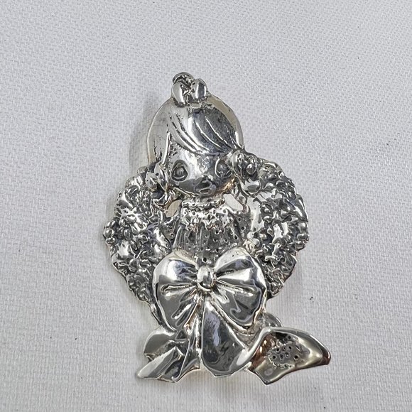 Precious Moments | Jewelry | Nwt Precious Moments Surrounded  NWT – Precious Moments “Surrounded With Joy” Sterling Silver Pin / Brooch